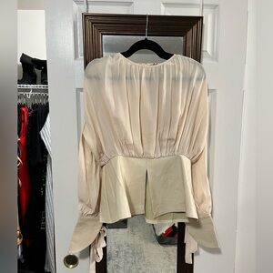 NWT Gracia Cream blouse